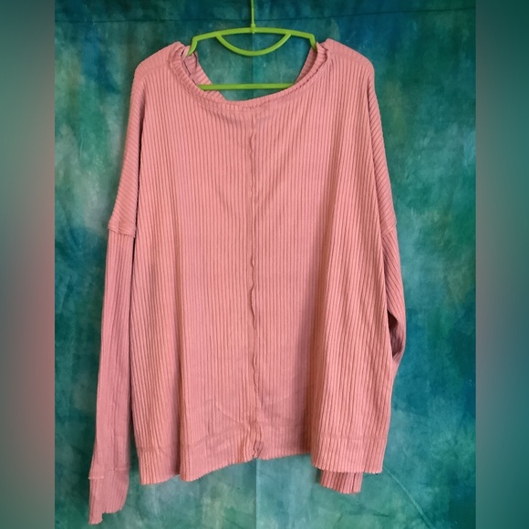 Wild Fable Ribbed V Neck Sweater - Picture 2 of 2